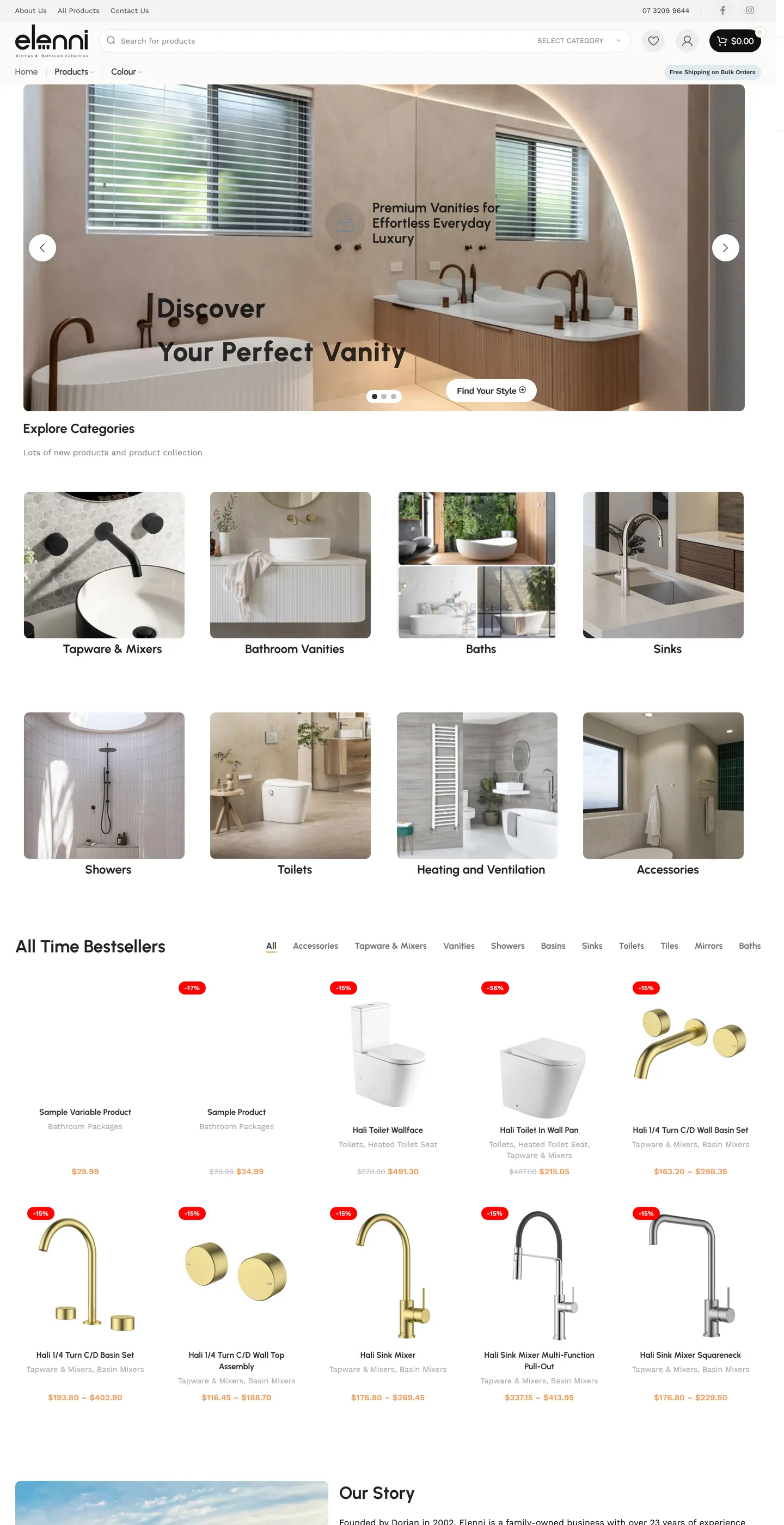 Elenni — pamje desktop