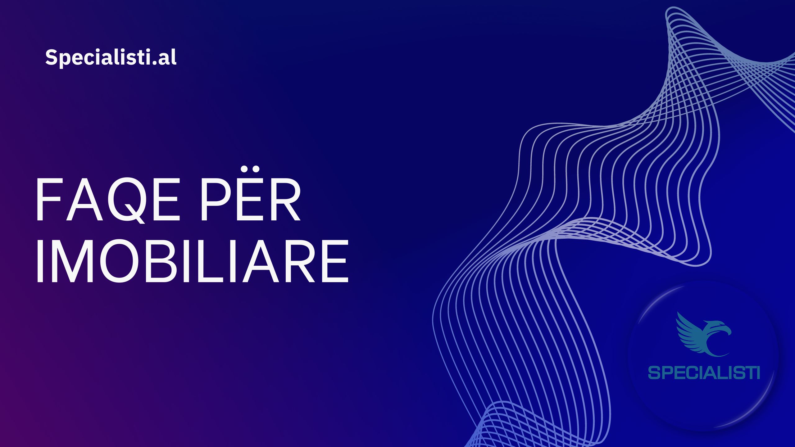 Faqe për Imobilare - Një mundësi për të shitur prona të ndryshme