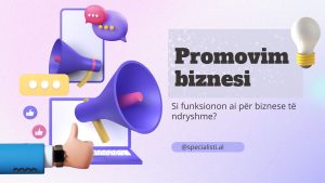 Promovim Biznesi - Si funksionon ai për biznese të ndryshme